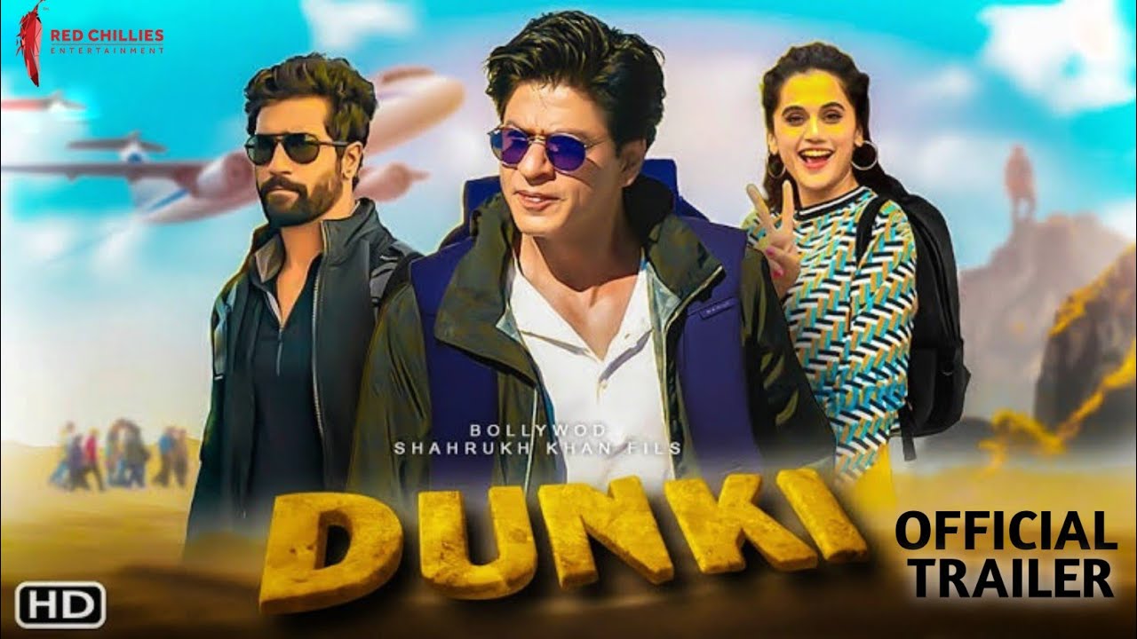 Dunki new big-budget upcoming movie of Shah Rukh Khan in Hindi