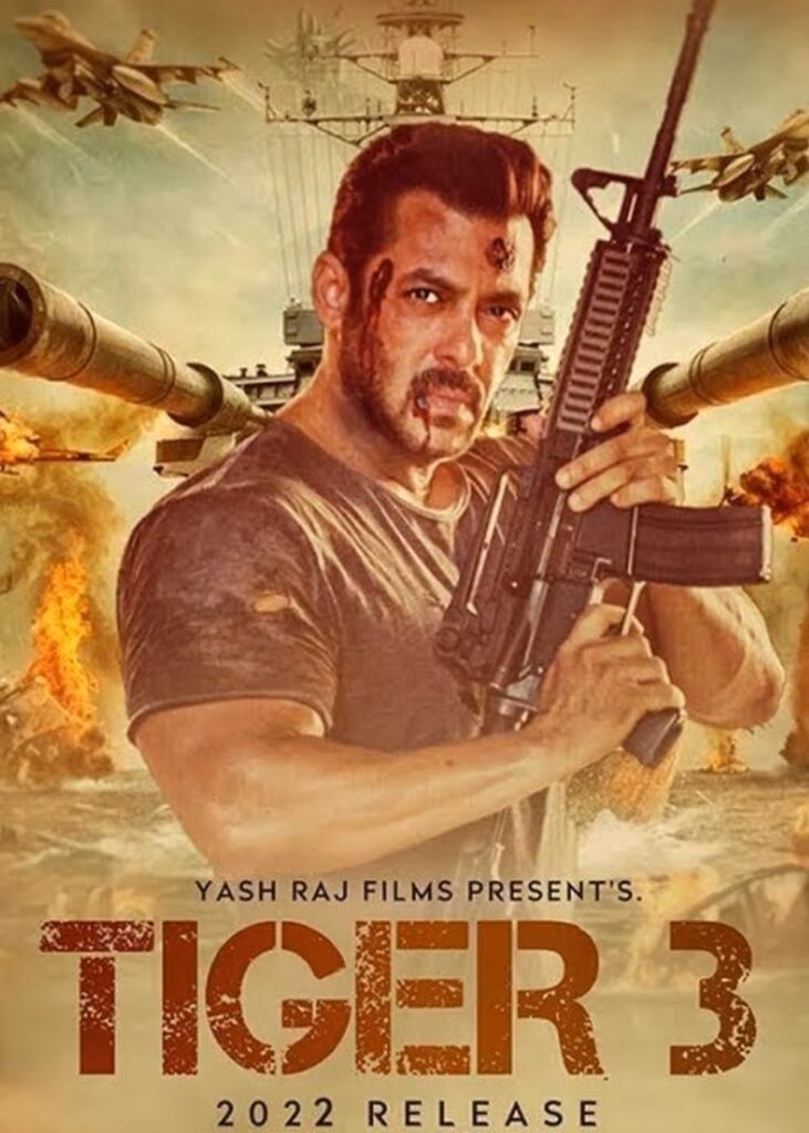 Tiger 3 full movie of Salman khan, Katrina Kaif, and Emraan Hashmi is going to be released on 12 November 2023.